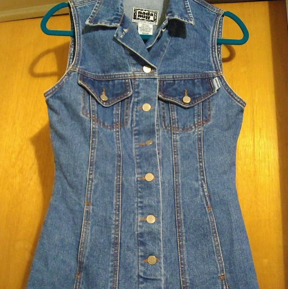 Unique Women's Levi Vest.